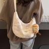 Aegean Sea Canvas Crossbody Shoulder Bag