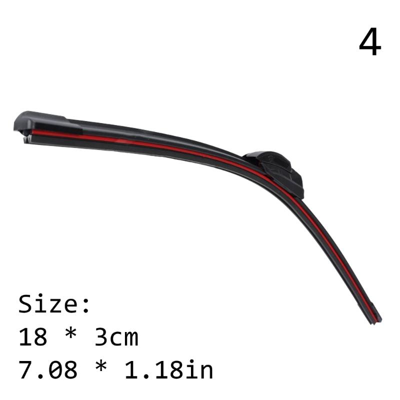 Windscreen Front Wiper Blades Car Windshield Wipers Replacement Parts Mute Wipers Universal Automotive Accessories