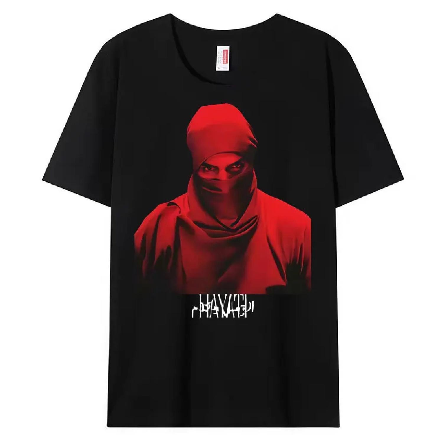 Rapper Niro OX7 Album T-shirt Men s Women Harajuku Clothes Fashion Pop Music Tshirts Casual Cotton Punk Humor T Shirt Streetwear XXXXL