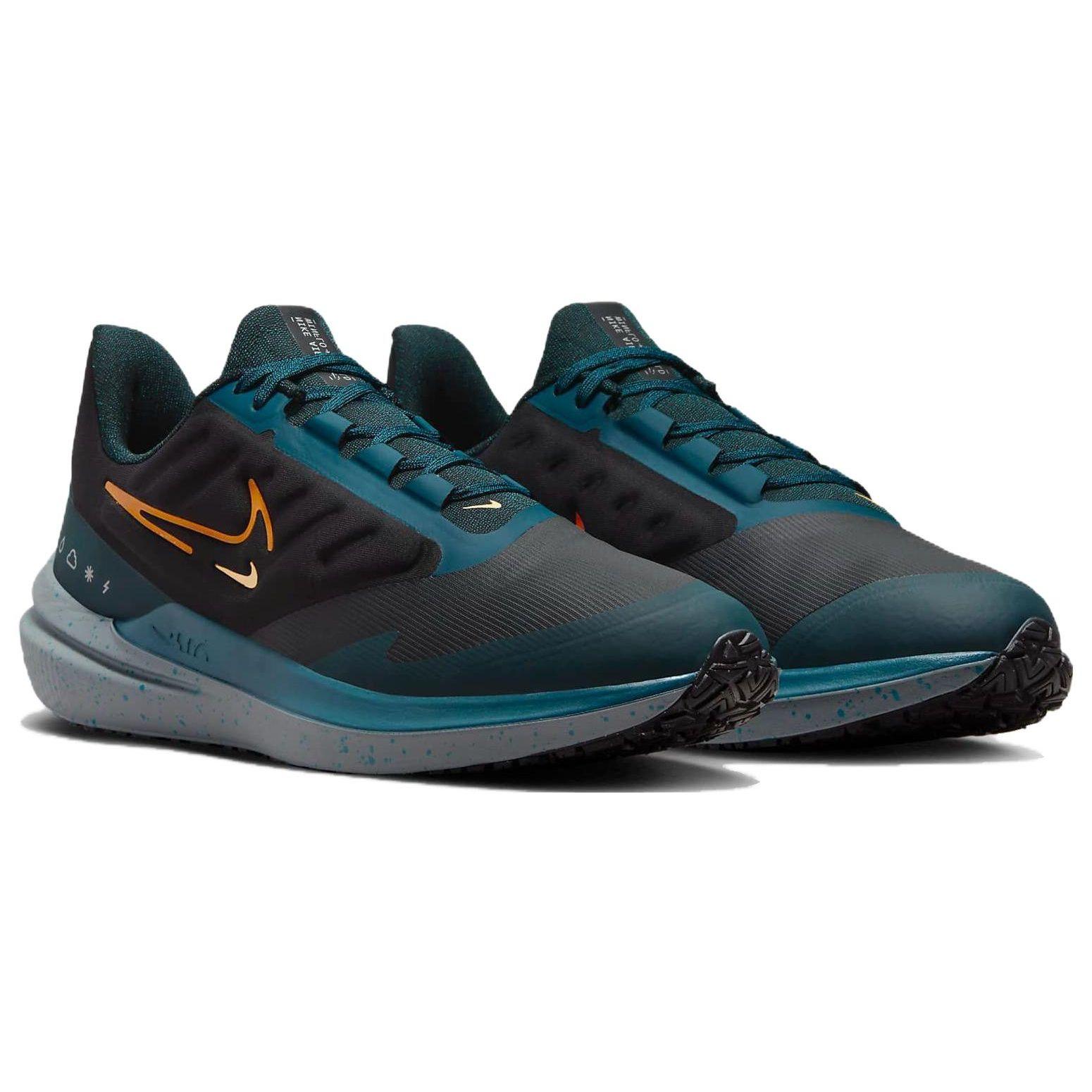 Nike Air Winflo Shield Mens‎ 9.5 Running Shoes Black Geode Teal DM1106-002 Nike Air Winflo Shield Mens 9.5 Running Shoes Black Geode  main image 4