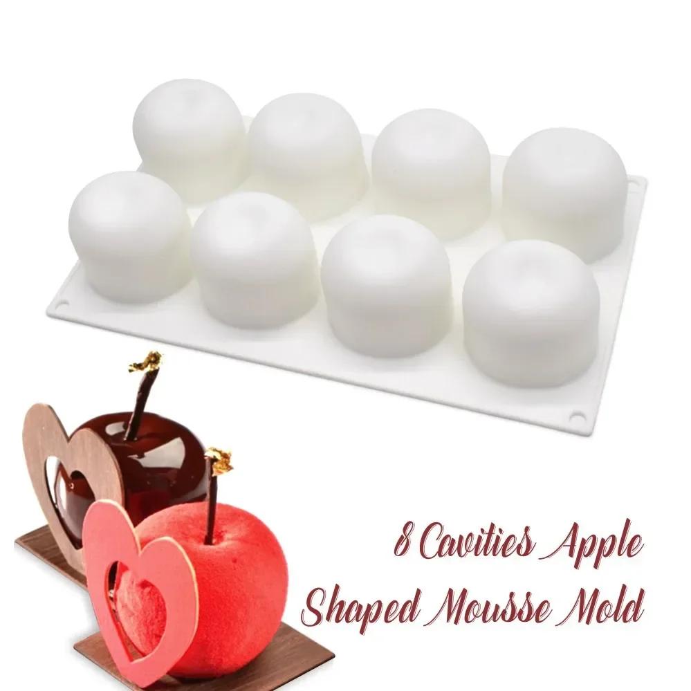 Fruit Dessert Mold Cake Mold Fruit Mousse Banana Orange Apple Pear Strawberry Pine Cone Shaped Food Decoration Tool