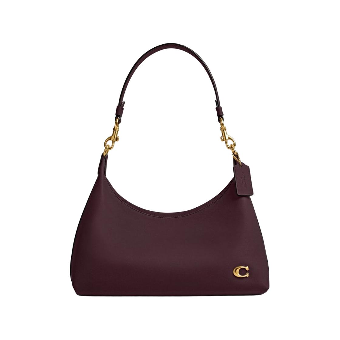

Coach Juliet 30 Logo Glove Tanned Leather Shoulder Bag Large Women shoulder bag Red-Brown CR981-B4YDS Basic Set (Bag+Dust Bag)