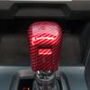 Red ABS Carbon Fiber Car Center Gear Shift Knob Cover Case For Honda Civic 16-21