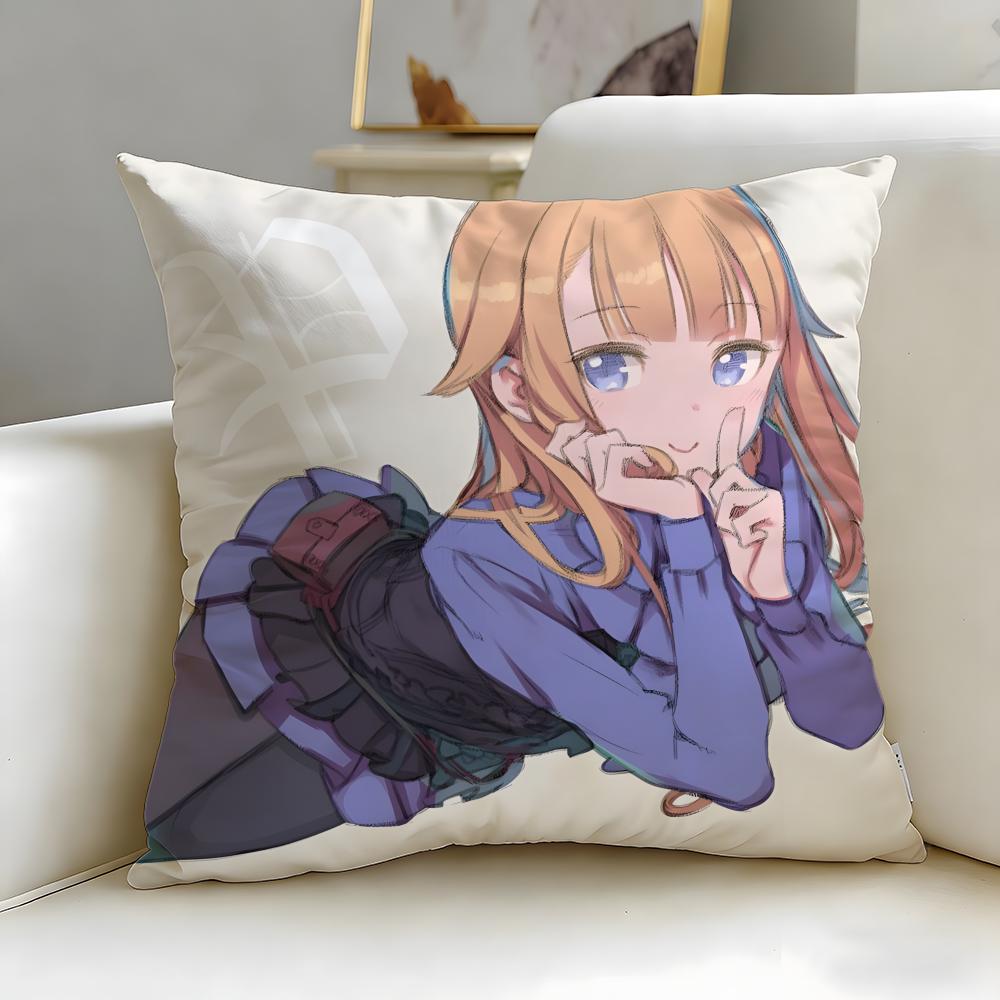 spy anime Princess Principal Cushion Cover Soft  EasyWash Pillow Case  Versatile for Couch Bed Travel and Office
