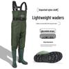 Outdoor Half-Body Waterproof Fishing Waders with Boots