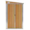 Vidaxl Garden Shed, Wall-Mounted, Brown, 118X288X178 Cm
