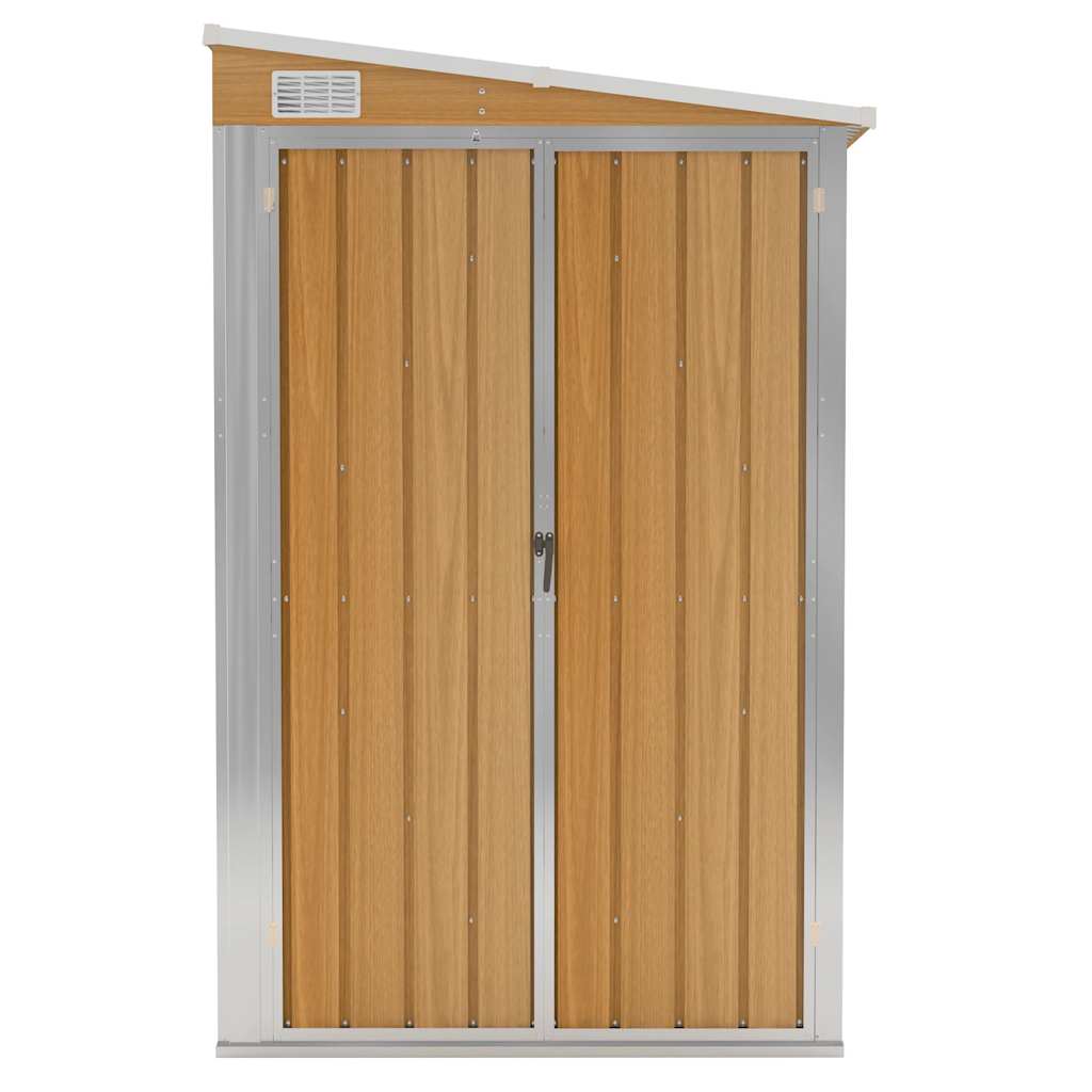 Vidaxl Garden Shed, Wall-Mounted, Brown, 118X288X178 Cm