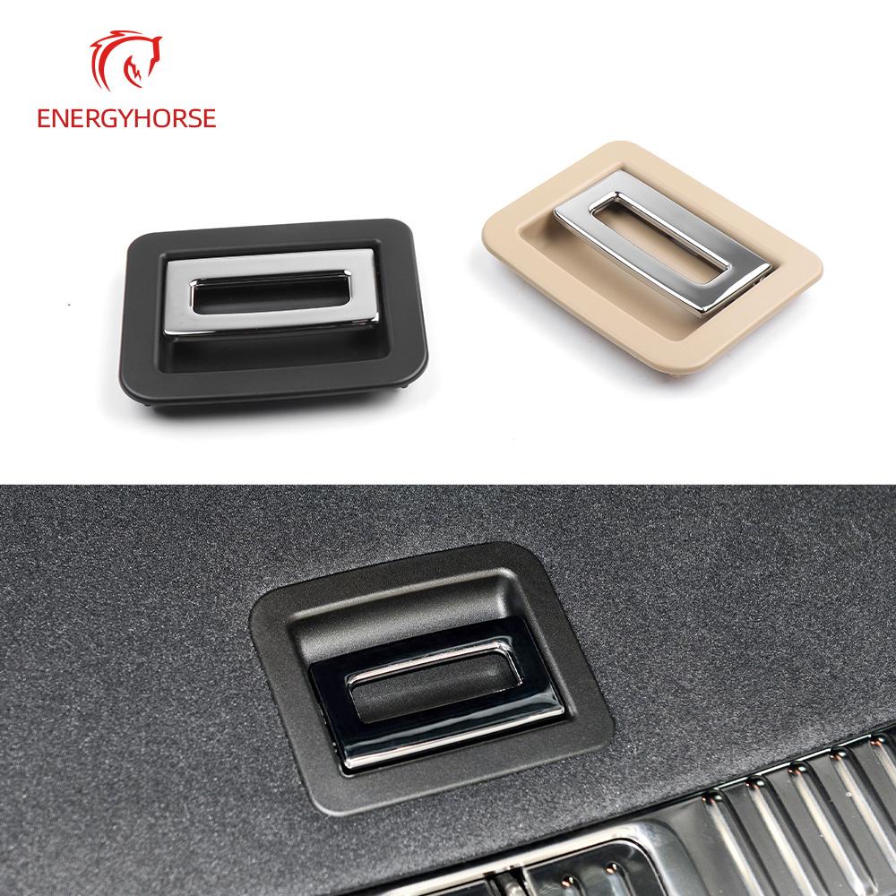 Car Rear Trunk Tail Cover Bottom Plate Mat Floor Carpet Handle Replacement For Porsche Cayenne Panamera 2010-2016 95855111500