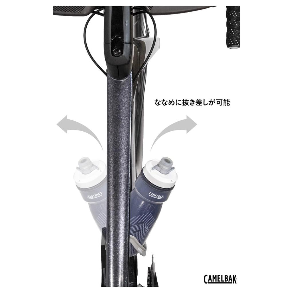 Camelbak Perfect Fit Podium Cage V2 in Griffith Black (Matte Black)