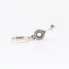 S925 Sterling Silver Key Charm Necklace Pendant with Diamond Inlay – Fashionable Jewelry Gift for Women