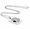 Military Necklace Dog Tag Diy Lettering Personalized Necklace Sweater Chain Batch
