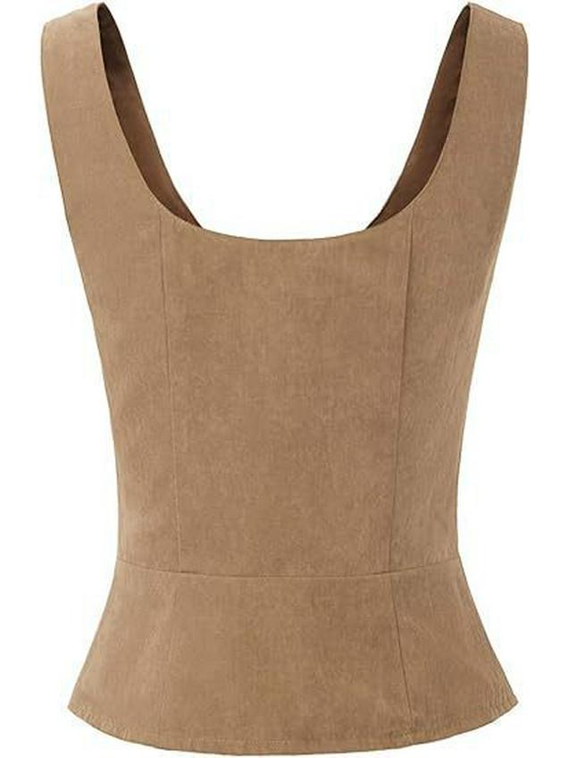 Women's Renaissance Pirate Vest Corset Costume