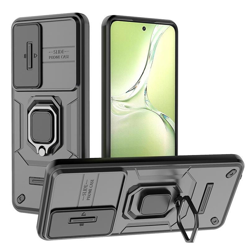 Armor Shockproof Case For OPPO A80 5G A3 Pro K12x A60 4G A3x Protective Cover Ring Magnetic Stand Holder Coque Fundas Capa