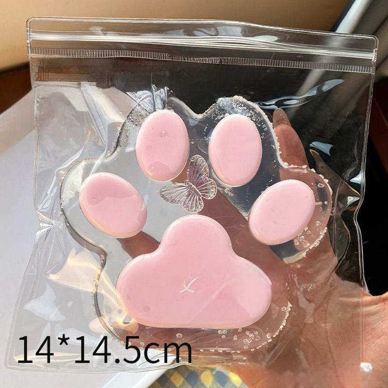 Super Stor Gelé Squishy Kattepote Stresslindring Dekompresjonsleke Sakte Tilbakegang Fidget Leke For Barn Voksne Julegaver