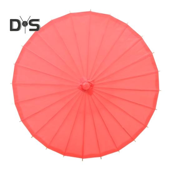 20/30/40/60/85CM Colorful Paper Umbrella Chinese Style DIY Crafts Decorative Oil-paper Painting Umbrella Bamboo Handle Oriental Parasol Party Favors