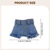 1/12 Denim Shorts Doll Jean Outfit Fashionable Accessory, Costume for 6 Inch Action Figures