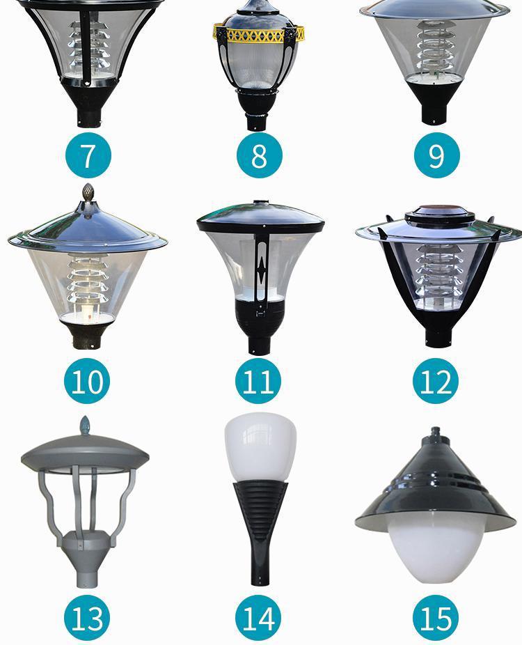 Rust-Proof 3m Courtyard Light Pole: Modern Landscape Street Light for Parks, Villas, Communities, and Households.
