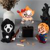 Minuscole particelle assemblate mattoncini giocattoli puzzle cartone animato serie Halloween notte magica clown della morte personaggi assemblati