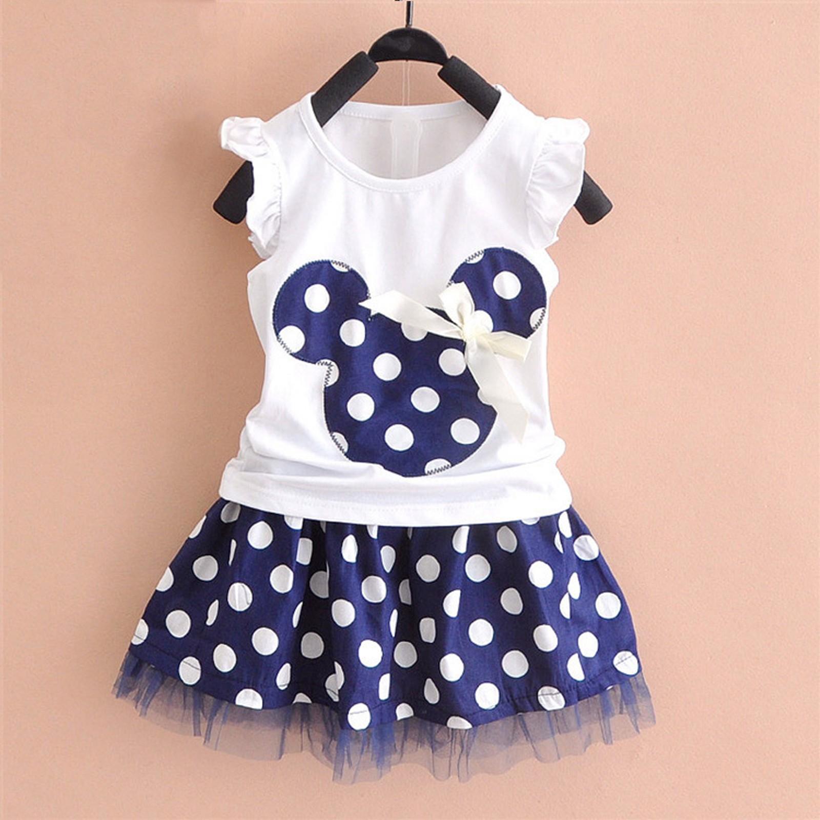 

Милый комплект одежды для маленьких девочек, футболка с длинным рукавом и штаны, детские наряды из 2 предметов 130 тёмно-синий