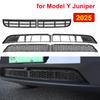 For Tesla Model Y Juniper 2025 Launch Inner Vent Grille Front Lower Bumper Anti Insect Net Mesh Air Inlet Anti Dust Proof Cover