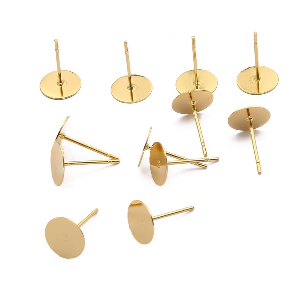 20/100Pcs Stainless Steel Round T-shaped Needle Pin For DIY Jewelry Making Craft Accessories