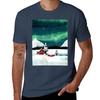 The Northern Lights TShirt Plus Size Basic Cotton TShirt