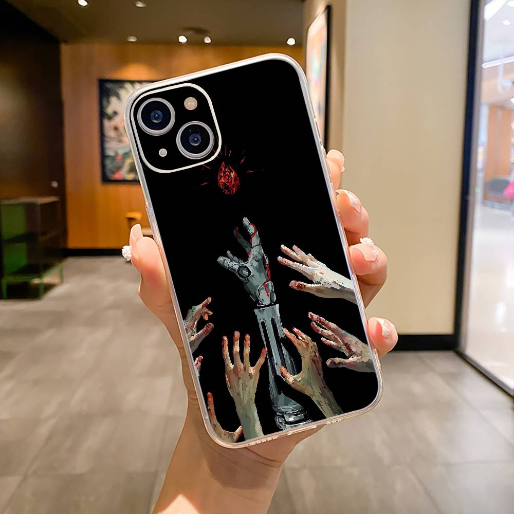 Popular anime-F-Fullmetal -Alchemist Phone Case For iPhone17,16,15,14,13,12,Pro Max, Plus  XS Soft Silicone Transparent Cover