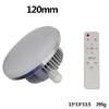 85W 155W LED Light Bulb Photography Lamp Bulb Energy-saving Adjustable Brightness E27 Mount with Remote Control