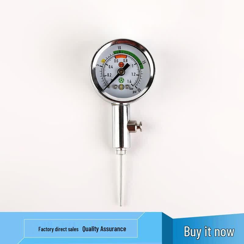 Brangdy Professional Analog Ball Pressure Gauge