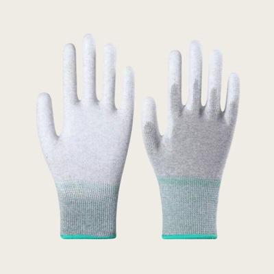 Anbikang Carbon Fiber Anti-static PU Coated Work Gloves