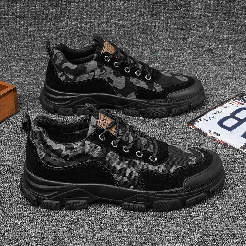 Summer Men's Shoes, Construction Site Work Clothes, Thick Soled, Liberating, Casual, Wear-resistant, Labor Protection, Trendy Shoes