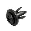 Push Pin Clips Accessories Car Exterior Mouldings 6mm Hole Dia Fastener