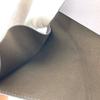 FENDI logo Cover Stationery passport case Leather gray