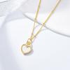 Ladies Fashion Love Heart Pendant Necklace Jewelry