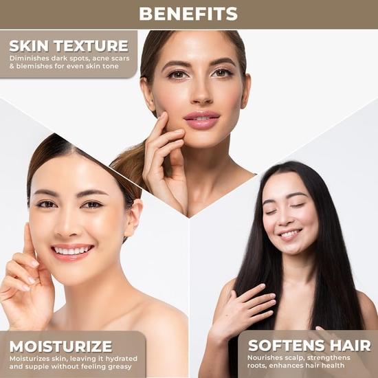 USDA Bio Aprikosenkernöl - Kaltgepresst, Natürliches Öl für Haut- und Haarpflege - Ideales Massageöl & Kopfhaut-Feuchtigkeitsspender