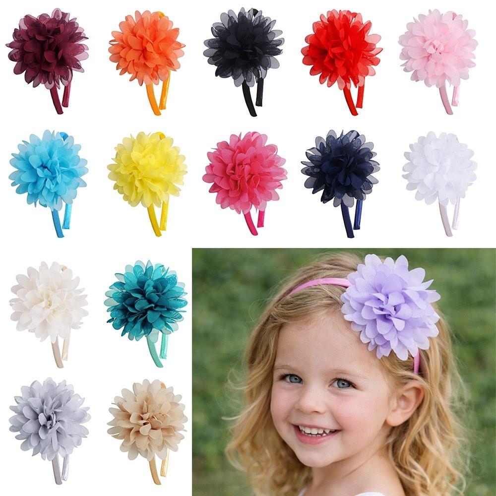 Big Flower Hair Band Multi-Layers Girl Hair Hoop Fashion Accessory Hairband  Hair Accessories