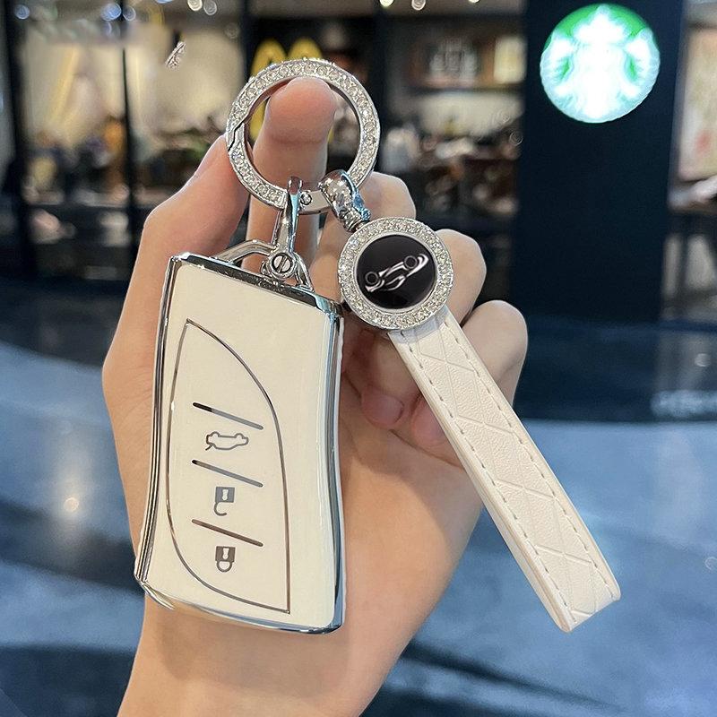 Tpu Car Key Case Cover For Lexus Nx Es Ux Us Rc Lx Gx Is Rx 200 250H 350H Ls 450H 260H 300H Ux200 Key Chain Accessories
