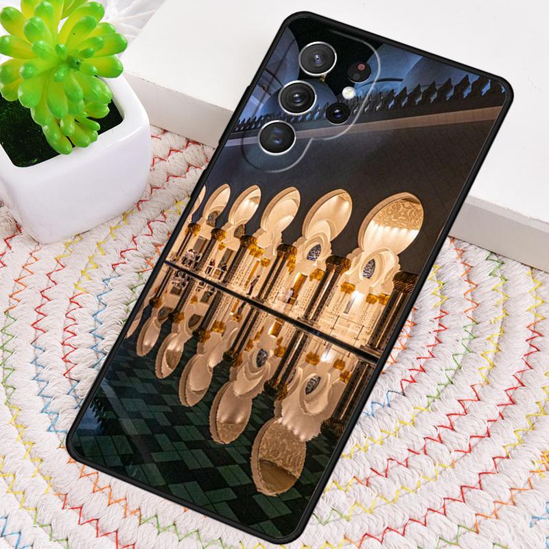 Arabic Muslim mosque soft Phone Case for Samsung Galaxy note 10 pro S26 Ultra S23 S24 FE S25 S21 S22 PLUS shockproof Cover