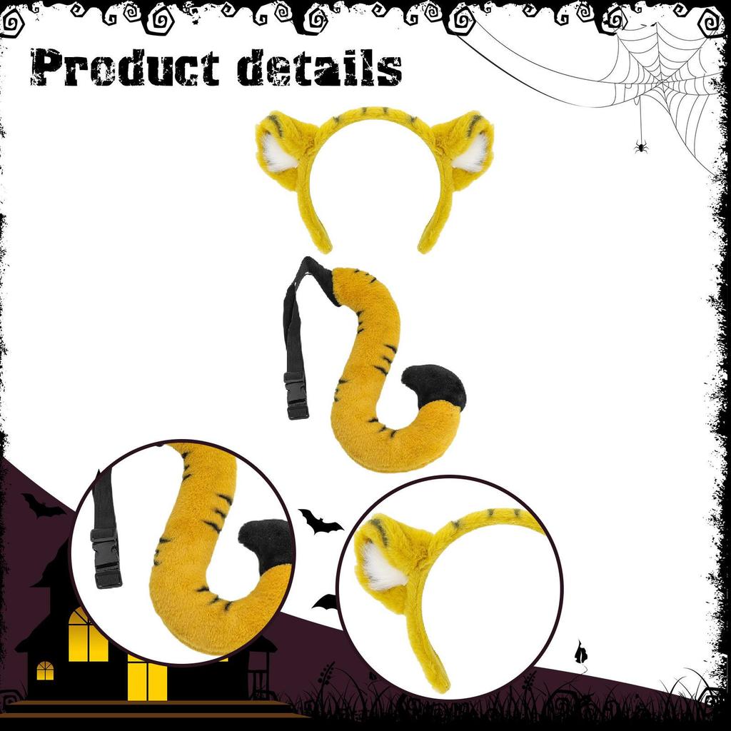 Tierohren und Schwanz Set für Rollenspiele, Jahr, Modenschauen