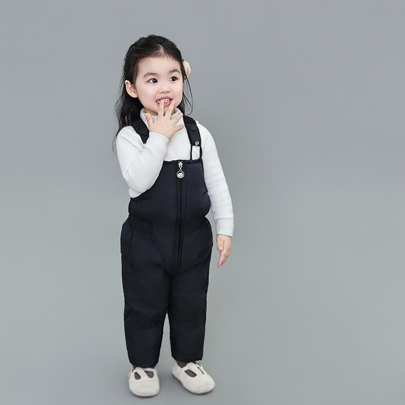 ملابس أطفال شتوية دافئة للأولاد الصغار بنطلونات سميكة للأطفال بنطلونات دافئة للأولاد والبنات بنطلونات ضيقة للأطفال ملابس أطفال سوداء وردية خضراء