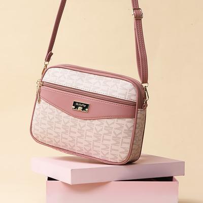Camera Bag Printed Women's Bag New Letter Fashionable Versatile Shoulder Messenger Bag Large Capacity Small Square Bag Women