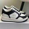 Sneakers da Donna ALO 2025 alla Moda Color-Block con Suola Spessa in Tela - Stile Versatile per Coppia