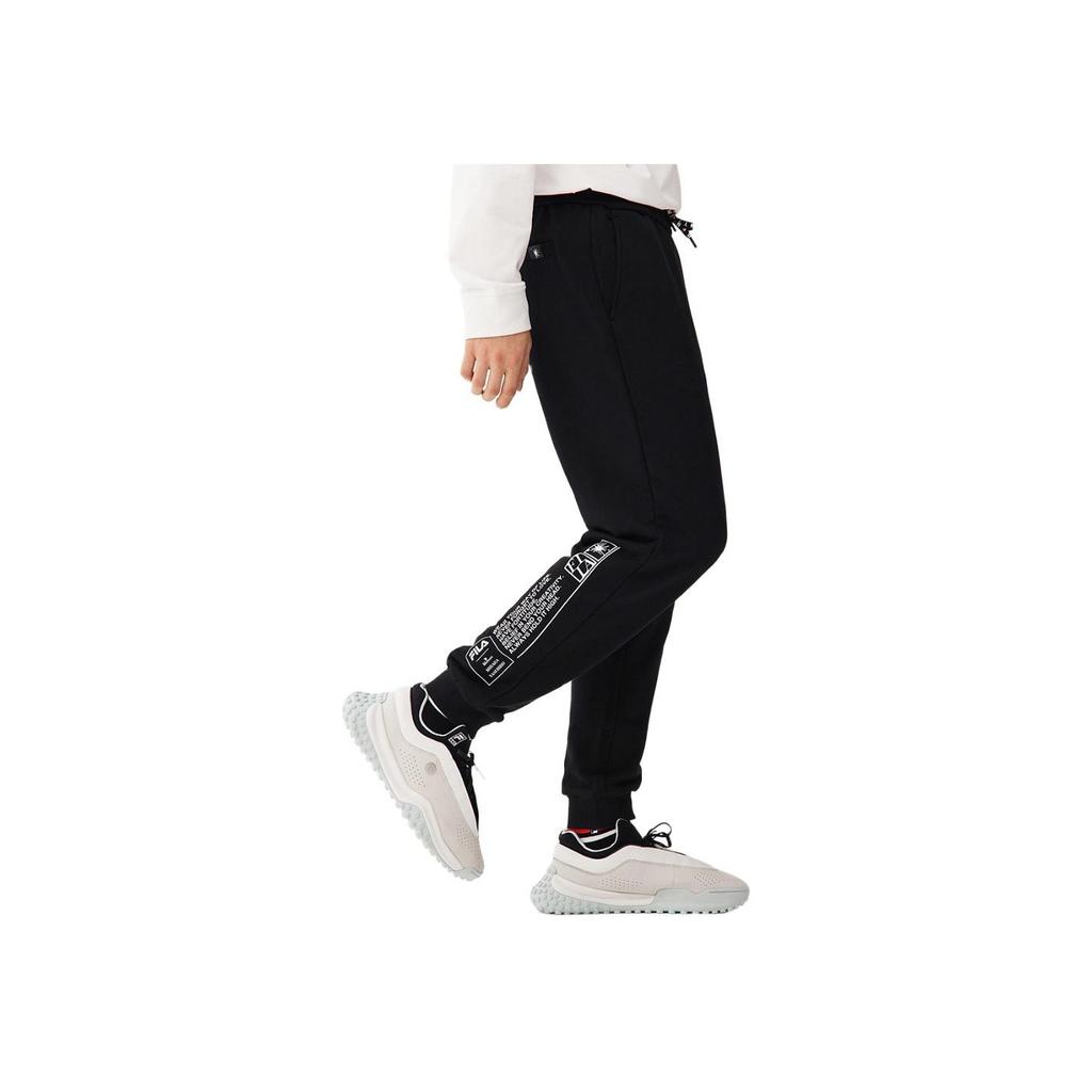 New FILA MIHARA YASUHIRO Collaboration Collection Knitted Sweatpants Men's Black F71M118604F-BK