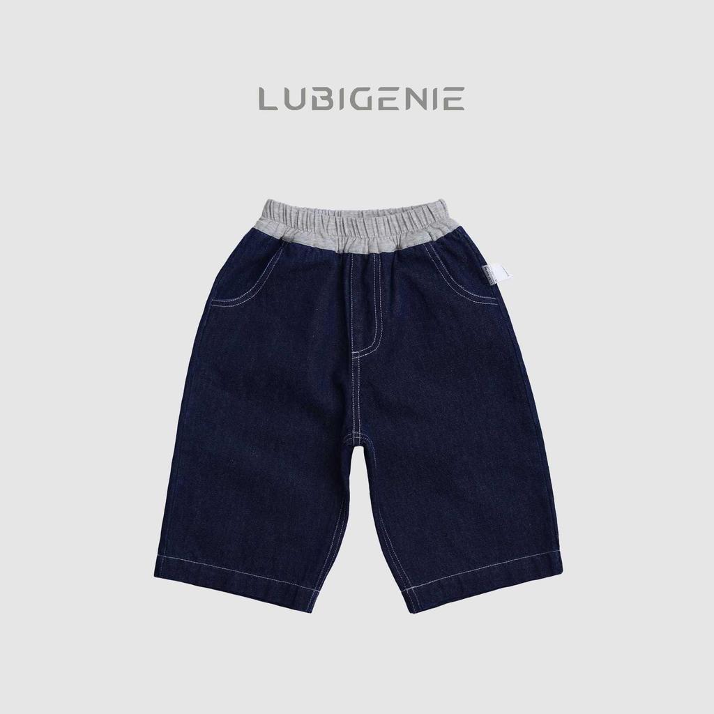 Mr. Pan Bespoke Unisex Baby Loose Mid-Waist Denim Pants - 100% Cotton, Class A Quality