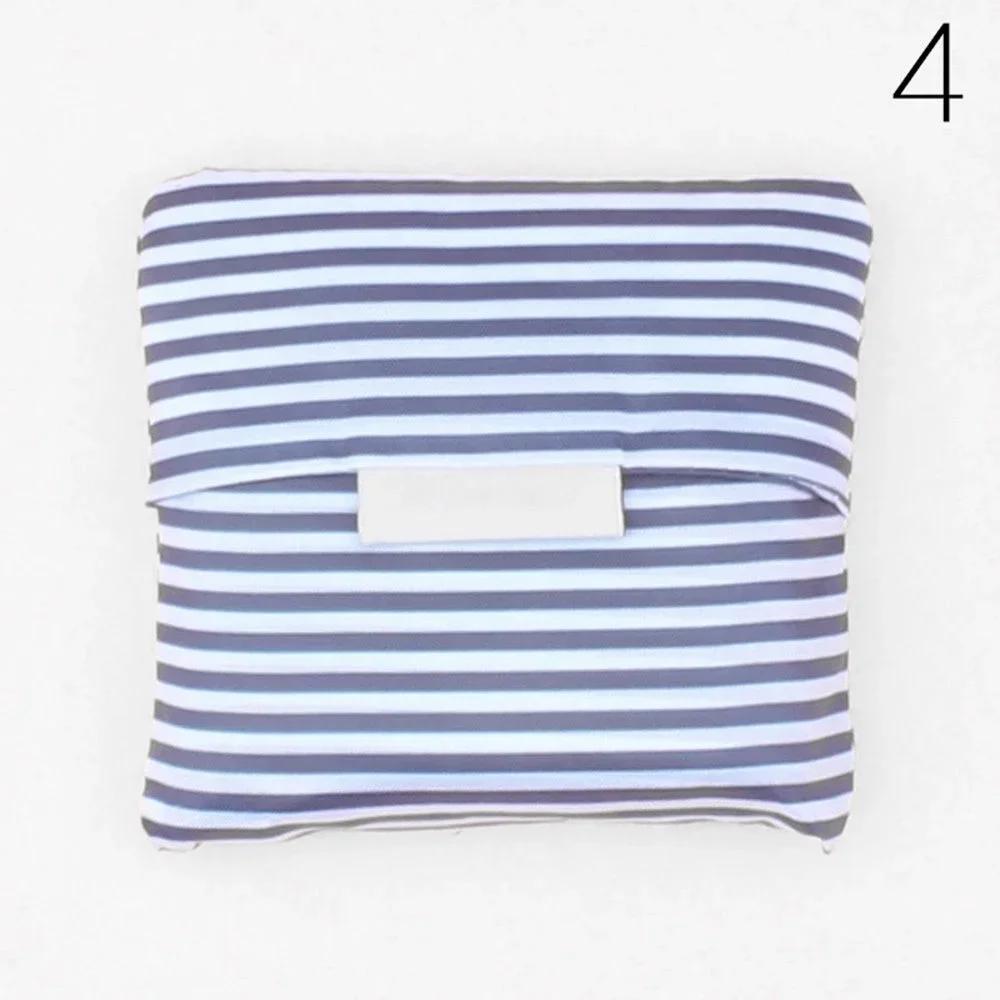 6 style New Fashion printing foldable green shopping bag Tote Folding pouch handbags Convenient Large-capacity storage bags 4 489₽