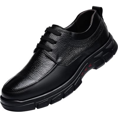Genuine Leather Men Casual Shoes Soft Sole Comfortable Loafers for Men Fashionable Slip-on Driving Shoes Non-slip Business Shoe