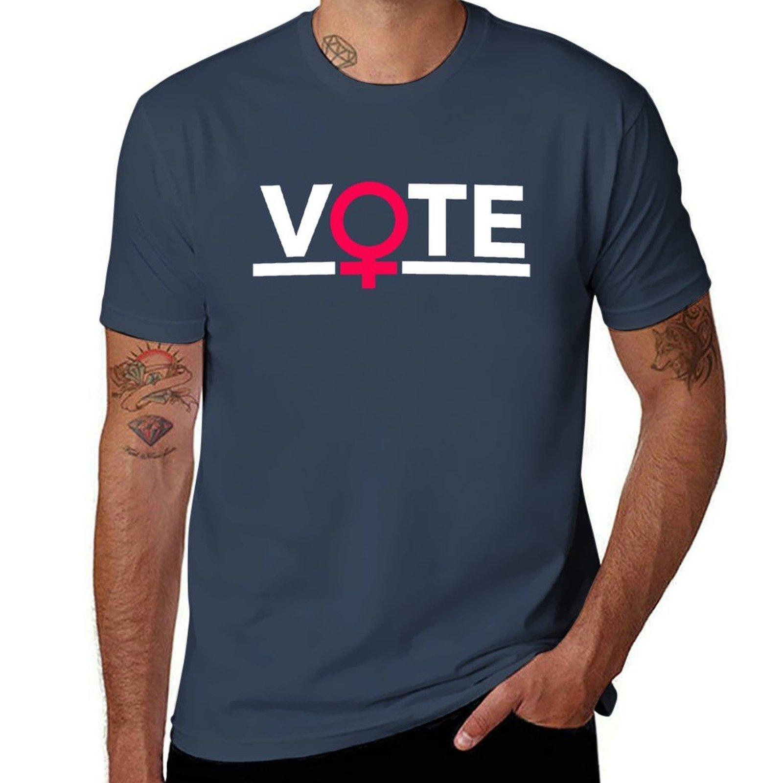 Vote Venus Sign Unisexs Symbol Tshirt Large Size Casual Short Sleeve Top S