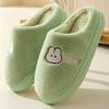 Autumn And Winter Cotton Slippers Women'S Home Home Couple Indoor And Outdoor Warm Thick-Soled Wool Slippers Men
