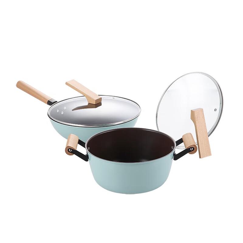 Bobao BDY-TZ612A Fine Iron 3-Piece Cookware Set