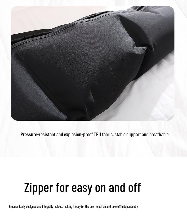 Personalized Air Pressure Leg Massager with Knee Heat Therapy and Thigh/Calf Massage